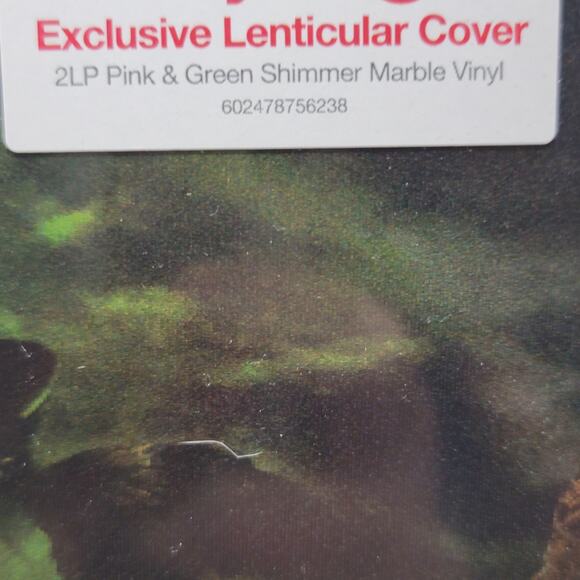 VINYL Wicked: For Good Sntrk - 2 Pink & Green Shimmer LP + Lenticular Cover NEW - Picture 3 of 7